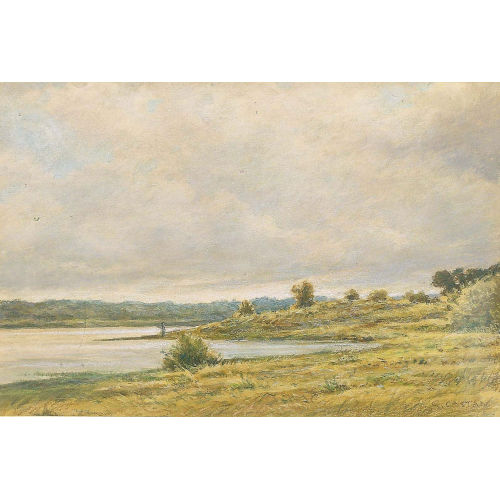 GUSTAVE EUGENE CASTAN : Partie an einem Fluss (DOBIASCHOFSKY AUKTIONEN AG)
