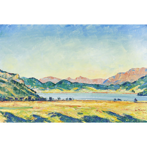 LOUIS D�RR : Sommerliche Seelandschaft (DOBIASCHOFSKY AUKTIONEN AG)