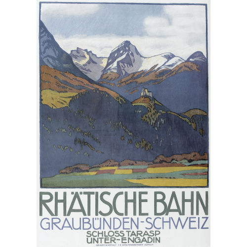 EMIL CARDINAUX : 'Rh�tische Bahn' (DOBIASCHOFSKY AUKTIONEN AG)