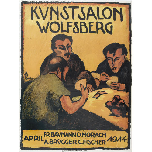 ARNOLD BR�GGER : 'Kunstsalon Wolfsberg 1914' (DOBIASCHOFSKY AUKTIONEN AG)