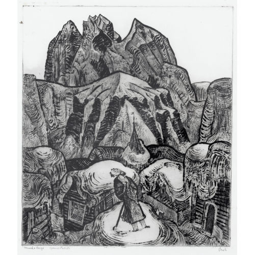FRITZ EDUARD PAULI : 'Mensch und Berge' (DOBIASCHOFSKY AUKTIONEN AG)