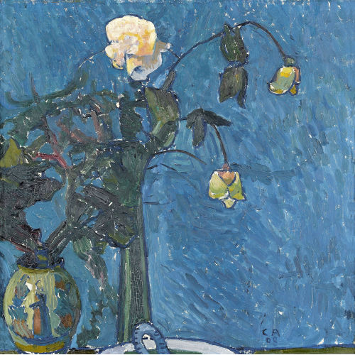 CUNO AMIET : Rosenstillleben (DOBIASCHOFSKY AUKTIONEN AG)