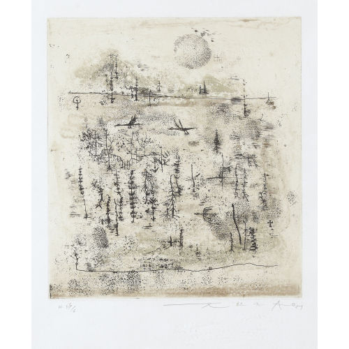 WOU-KI ZAO : Paysage de r�ve (DOBIASCHOFSKY AUKTIONEN AG)
