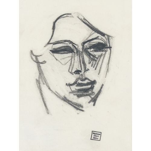 ALBERT M�LLER : Gesicht (DOBIASCHOFSKY AUKTIONEN AG)