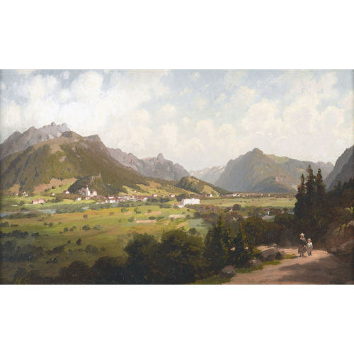 JOHANN HERMANN CARMIENCKE : 'Partie in Tyrol' (DOBIASCHOFSKY AUKTIONEN AG)