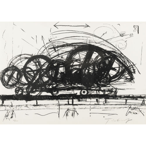 JEAN TINGUELY : Maschinenkonstruktion (DOBIASCHOFSKY AUKTIONEN AG)