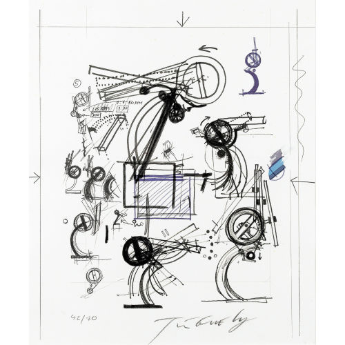 JEAN TINGUELY : Konstruktionen (DOBIASCHOFSKY AUKTIONEN AG)