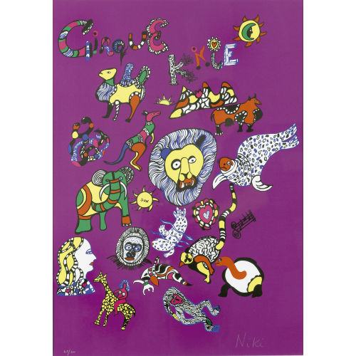NIKI DE SAINT-PHALLE : Cirque Knie (DOBIASCHOFSKY AUKTIONEN AG)