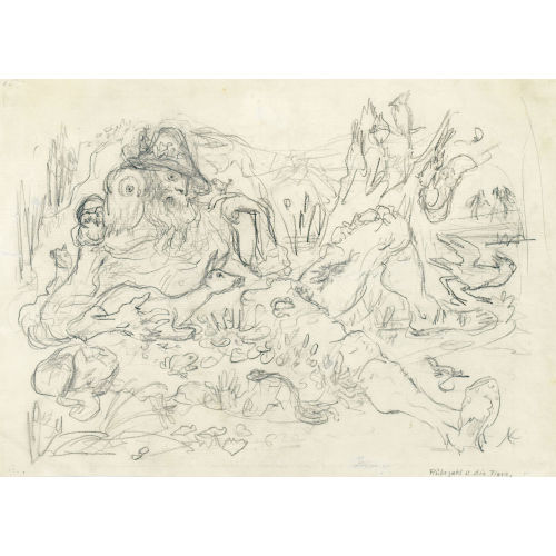 ALFRED KUBIN : 'R�bezahl und die Tiere' (DOBIASCHOFSKY AUKTIONEN AG)