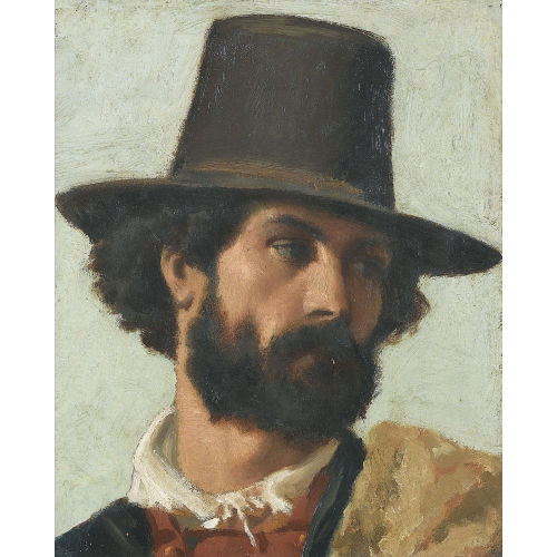 LEOPOLD ROBERT : Italienischer Brigant (DOBIASCHOFSKY AUKTIONEN AG)