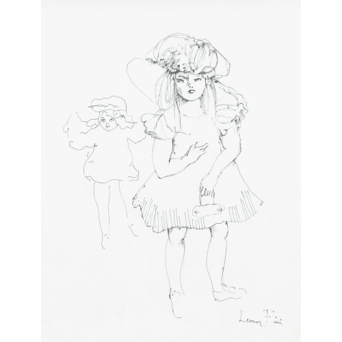 LEONOR FINI : Das M�dchen mit der Puppe (DOBIASCHOFSKY AUKTIONEN AG)