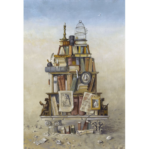 RENEE YOLANDA HAUSER : 'La babel du bibliophile' (DOBIASCHOFSKY AUKTIONEN AG)
