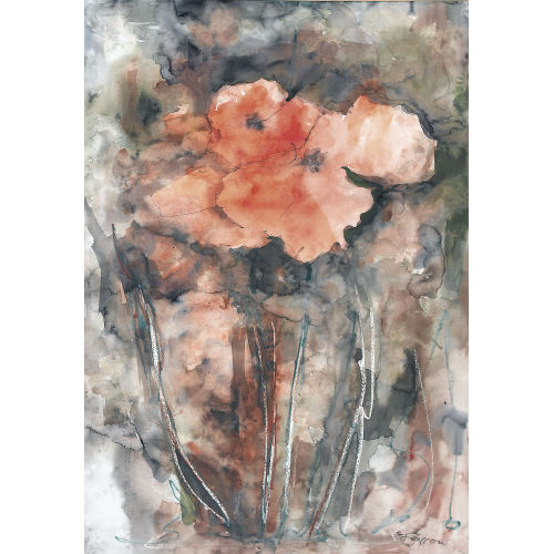 TONIO FRASSON : Mohnblumen (DOBIASCHOFSKY AUKTIONEN AG)
