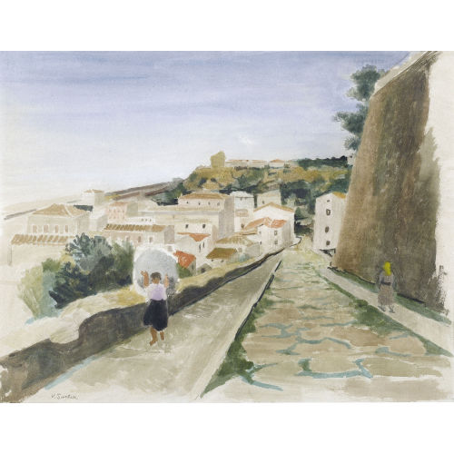 VICTOR SURBEK : Strasse in Apulien (DOBIASCHOFSKY AUKTIONEN AG)