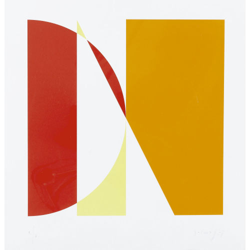 GOTTFRIED HONEGGER : Geometrische Komposition (DOBIASCHOFSKY AUKTIONEN AG)