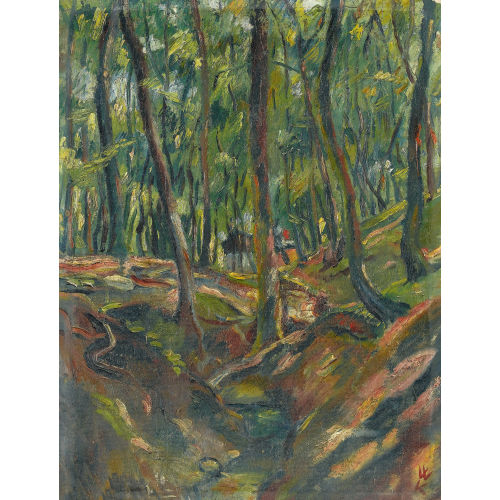 WILHELM KAUFMANN : 'Waldinneres' (DOBIASCHOFSKY AUKTIONEN AG)