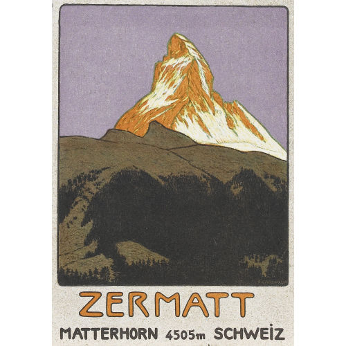 EMIL CARDINAUX : 'Zermatt' (DOBIASCHOFSKY AUKTIONEN AG)