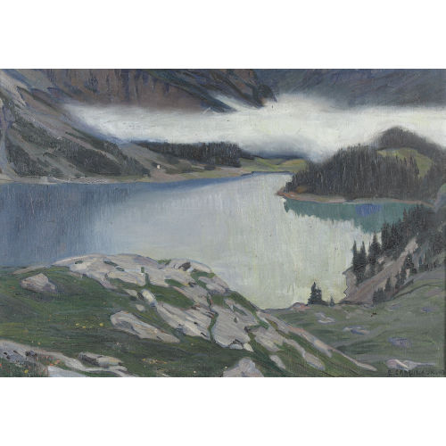 EMIL CARDINAUX : 'Oeschinensee' (DOBIASCHOFSKY AUKTIONEN AG)
