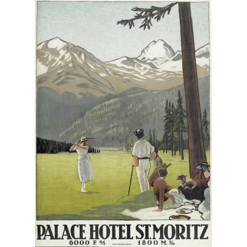 EMIL CARDINAUX : 'Palace Hotel St. Moritz' (DOBIASCHOFSKY AUKTIONEN AG)
