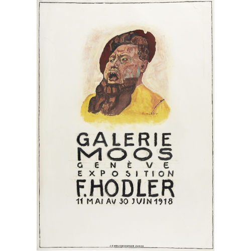 FERDINAND HODLER : 'Galerie Moos 1918' (DOBIASCHOFSKY AUKTIONEN AG)