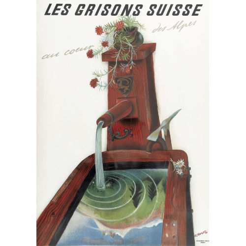 ALOIS CARIGIET : Les Grisons Suisses (DOBIASCHOFSKY AUKTIONEN AG)