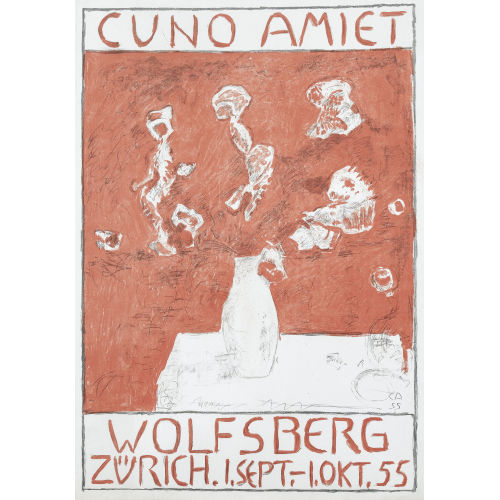 CUNO AMIET : 'Cuno Amiet Wolfsberg 1955' (DOBIASCHOFSKY AUKTIONEN AG)