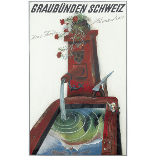 ALOIS CARIGIET : 'Graub�nden Schweiz' (DOBIASCHOFSKY AUKTIONEN AG)