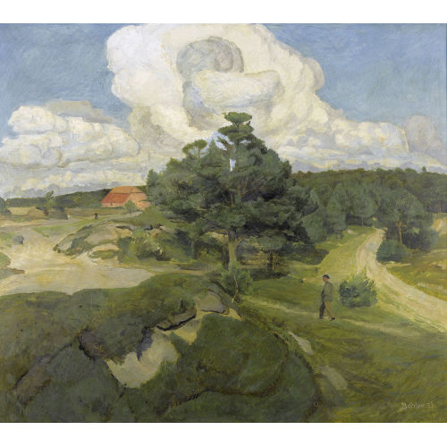 MAX B�HLEN : 'Ostfriesische Landschaft (D�nen)' (DOBIASCHOFSKY AUKTIONEN AG)