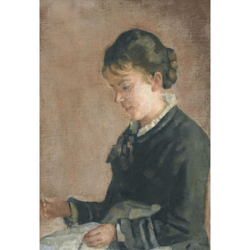 FERDINAND HODLER : 'Bildnis Lina Kyburg' (DOBIASCHOFSKY AUKTIONEN AG)