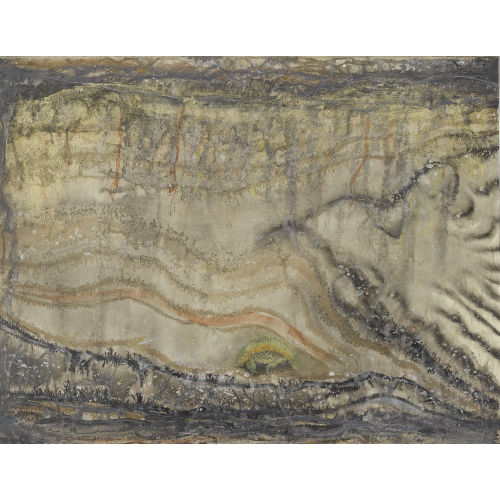 CHARLES CLOS OLSOMMER : Karge Landschaft mit Kr�te (DOBIASCHOFSKY AUKTIONEN AG)