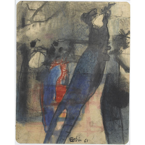 MAURICE ESTEVE : 'Femme dans un paysage' (DOBIASCHOFSKY AUKTIONEN AG)