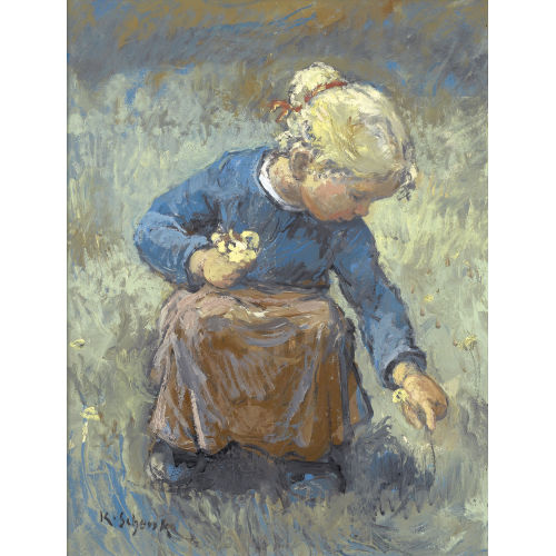 KARL SCHENK : 'Blumenm�dchen' (DOBIASCHOFSKY AUKTIONEN AG)