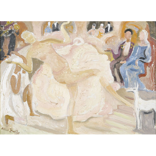 ALICE BAILLY : Studie zu 'La Danseuse au Palais' (DOBIASCHOFSKY AUKTIONEN AG)