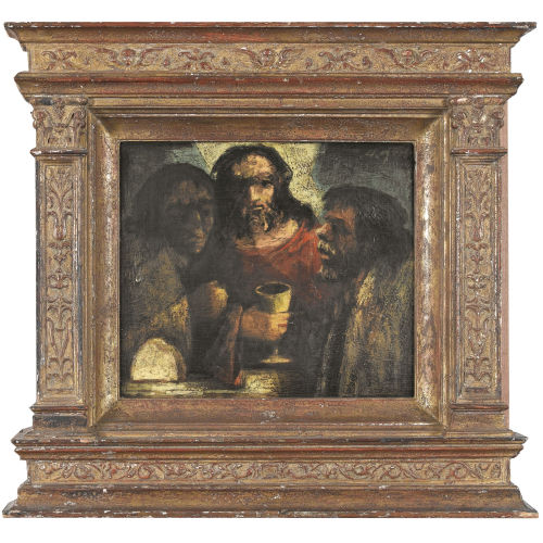 WALTER KREBS : 'Jesus beim Abendmahl' (DOBIASCHOFSKY AUKTIONEN AG)