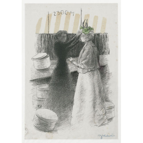 FELIX VALLOTTON : Le Chapeau vert (DOBIASCHOFSKY AUKTIONEN AG)
