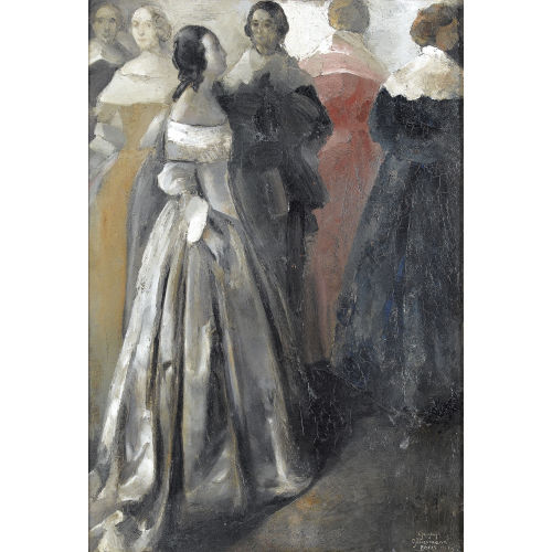 GRIGORY GLUCKMANN : Elegante Gesellschaft (DOBIASCHOFSKY AUKTIONEN AG)