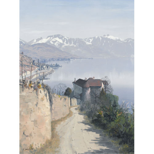 ALBERT DUPLAIN : Ch�teau de Gl�rolles et la Riviera (DOBIASCHOFSKY AUKTIONEN AG)