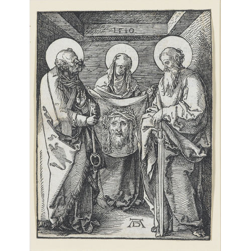 ALBRECHT D�RER : Veronika zwischen den Heiligen Peter und Paul (DOBIASCHOFSKY AUKTIONEN AG)