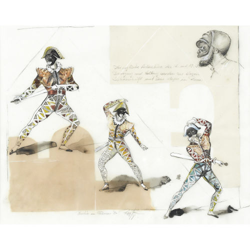 ROLF KNIE : 'Der englische Arlecchino des 18. und 19. Jhs.' (DOBIASCHOFSKY AUKTIONEN AG)