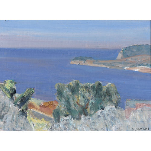 MAURICE BARRAUD : Sommerliche K�stenpartie bei Cassis (DOBIASCHOFSKY AUKTIONEN AG)