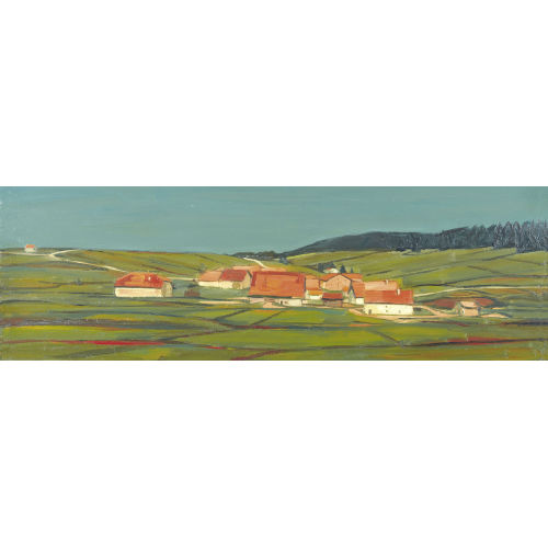 ALBERT SCHNYDER : 'Le hameau dor�' (DOBIASCHOFSKY AUKTIONEN AG)