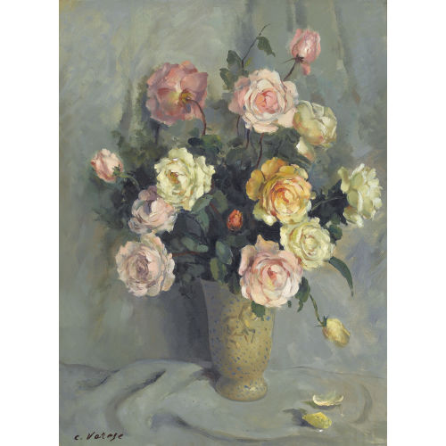 CARLO VARESE : Rosenstillleben (DOBIASCHOFSKY AUKTIONEN AG)