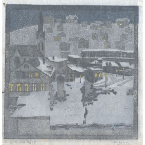MARTHA CUNZ : 'Abend' (DOBIASCHOFSKY AUKTIONEN AG)
