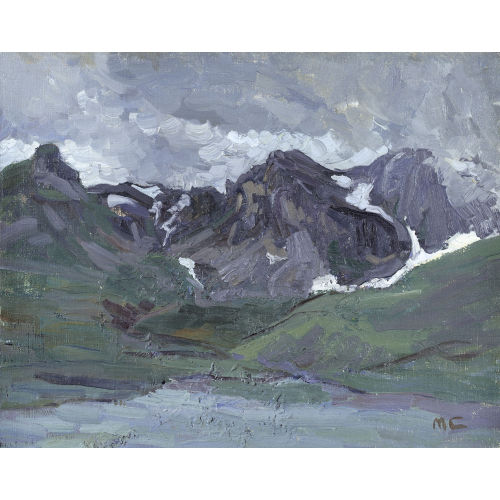 MARTHA CUNZ : Partie im Hochgebirge (DOBIASCHOFSKY AUKTIONEN AG)