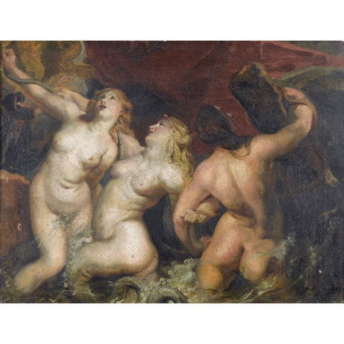 JEAN-LEONARD LUGARDON : 'Groupe des Syr�nes de l′arriv�e de Marie de Medicis' (DOBIASCHOFSKY AUKTIONEN AG)