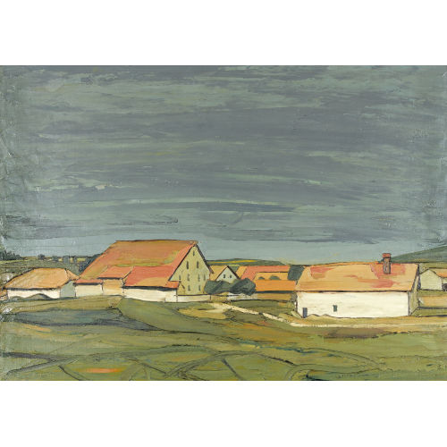 ALBERT SCHNYDER : 'Les fermes nacr�es' (DOBIASCHOFSKY AUKTIONEN AG)