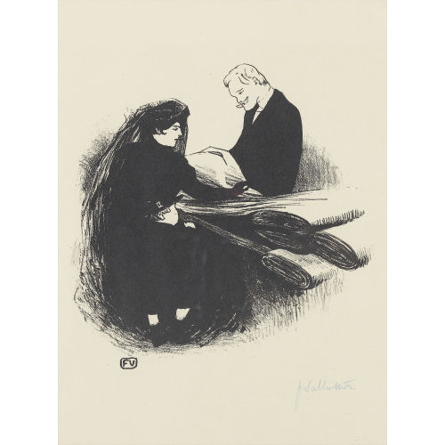 FELIX VALLOTTON : Derni�re nouveaut� (DOBIASCHOFSKY AUKTIONEN AG)
