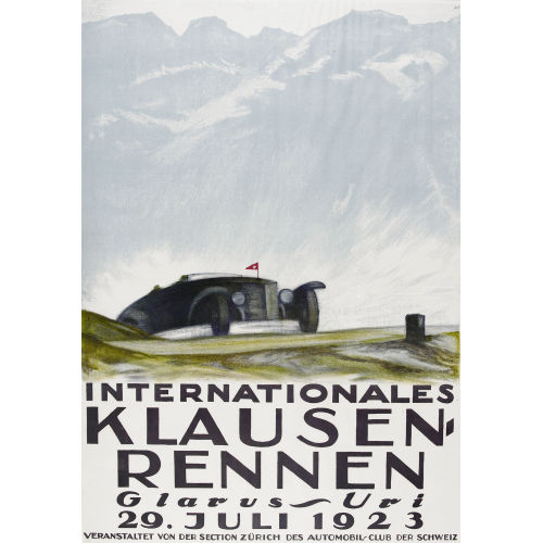 ANTON TRIEB : 'Internationales Klausenrennen 1923' (DOBIASCHOFSKY AUKTIONEN AG)