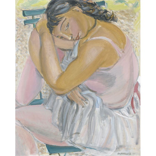 MAURICE BARRAUD : 'Danseuse sur la chaise' (DOBIASCHOFSKY AUKTIONEN AG)