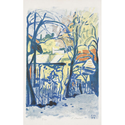 CUNO AMIET : Fr�hling im Garten (DOBIASCHOFSKY AUKTIONEN AG)